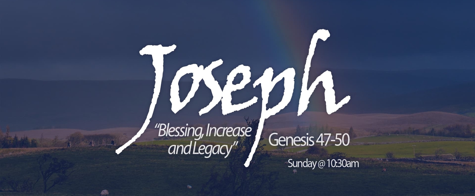 Joesph sermon series