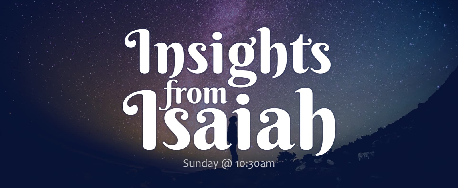 Insights From Isaiah sermon series