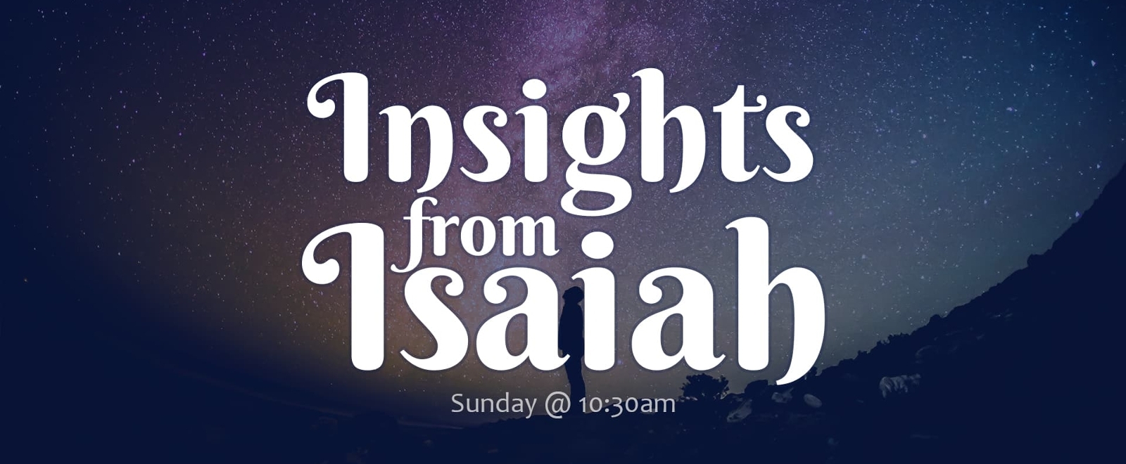 Insights From Isaiah sermon series