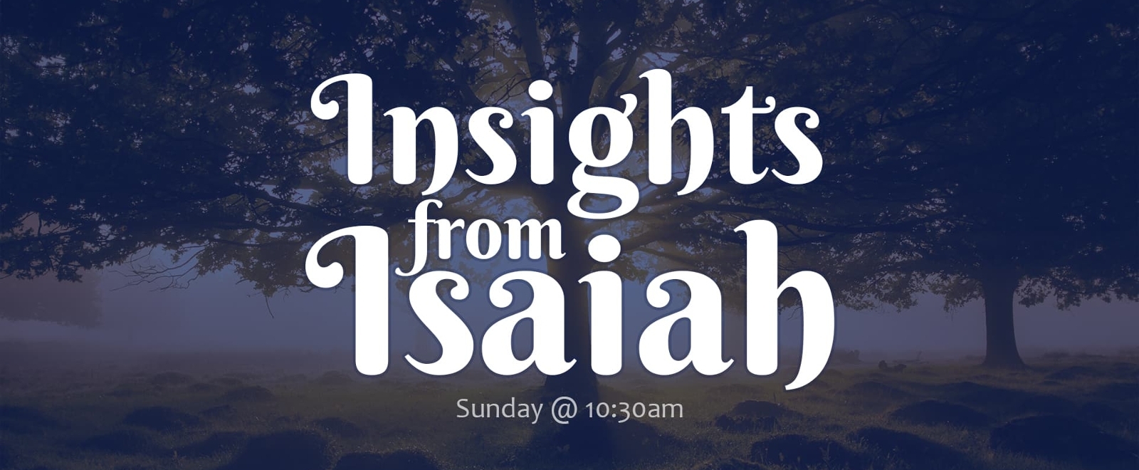 Insights From Isaiah sermon series